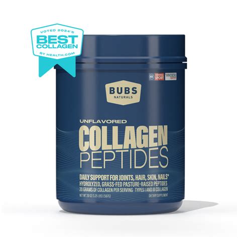 Bubs Naturals Collagen Peptides Purity Specs and Sourcing Guide